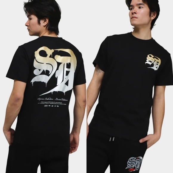 Supply & Demand Faber T-Shirt / Black large - Picture 1 of 4